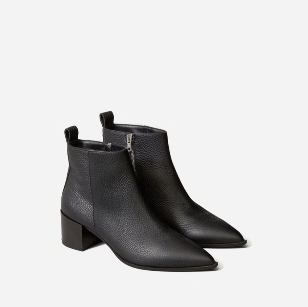 Everlane boss boot, black, size 8